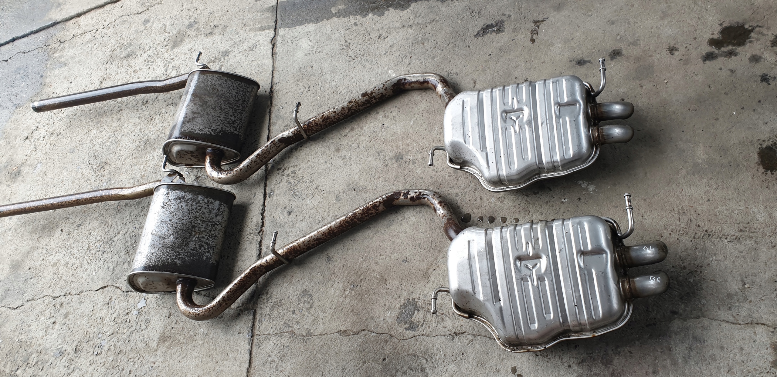 Échappement TLUMIK AUDI A4 B6 2001-05 1.9 TDI