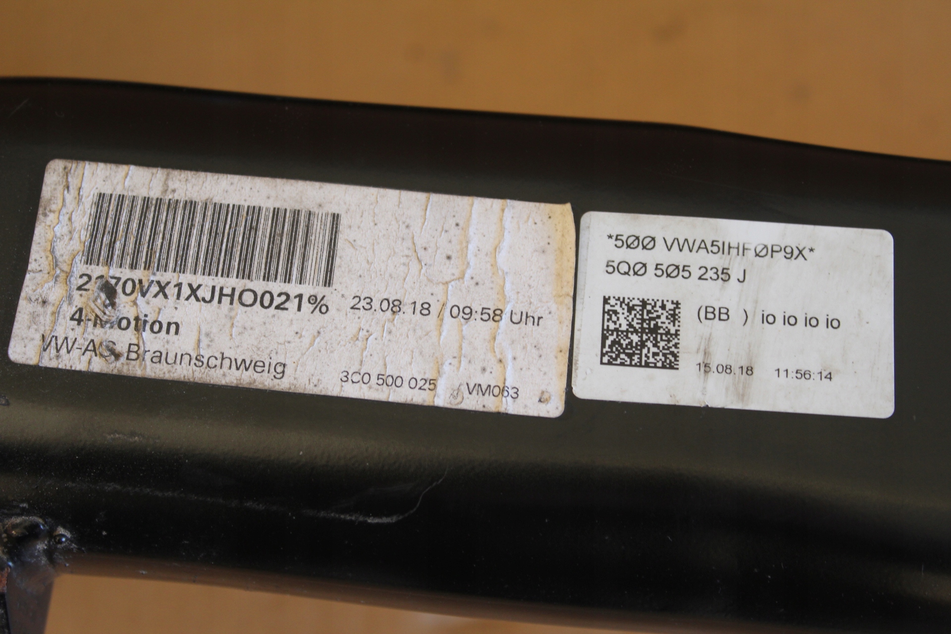 Wózek TYŁ SANKI 4X4 2.0 TSI VW ARTEON 3H R-LINE Producent części Volkswagen OE