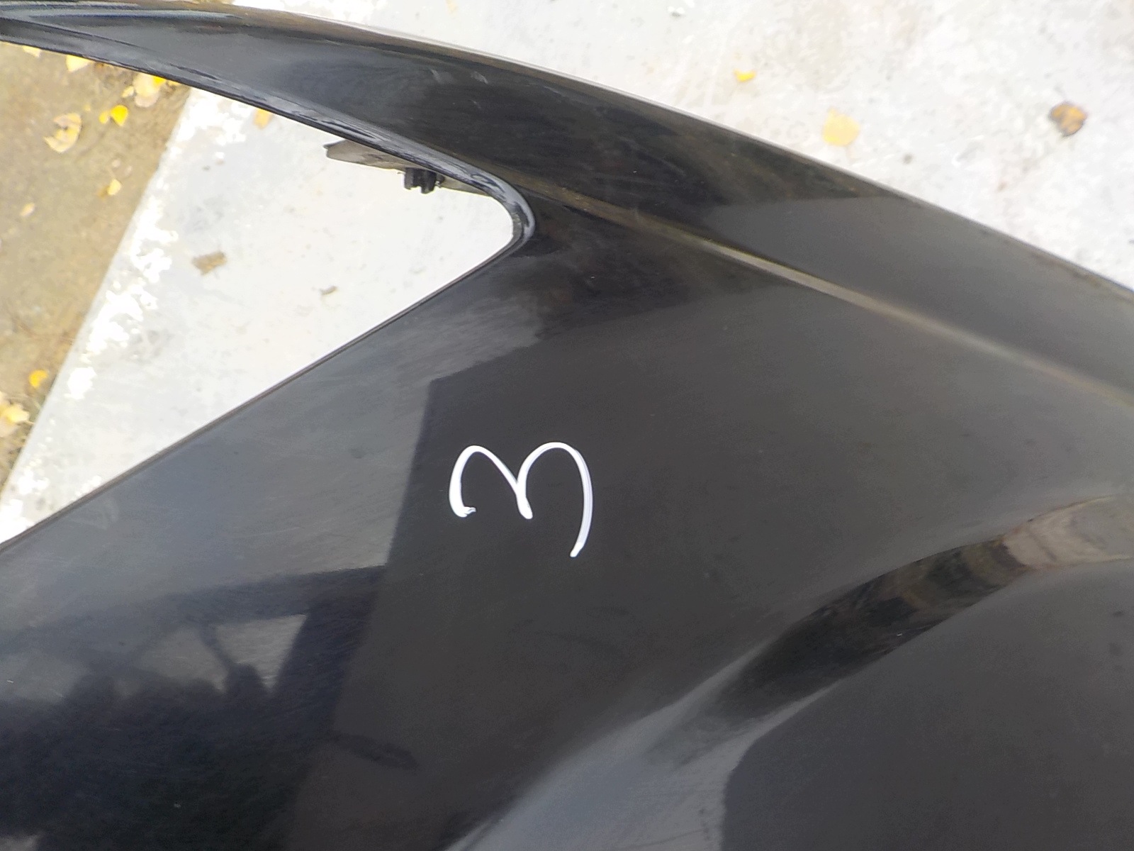 3 MITSUBISHI OUTLANDER II fender left front front