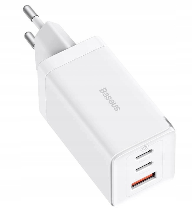Ładowarka sieciowa Baseus GaN5 Pro 65 W biała EAN (GTIN) 0700474846936