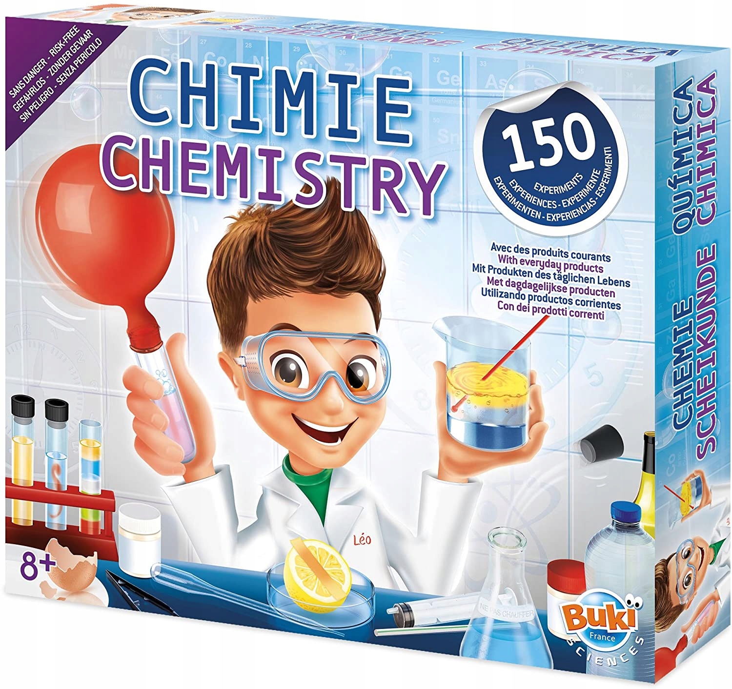 Buki France- Mini Kit d'expériences de chimie sc…