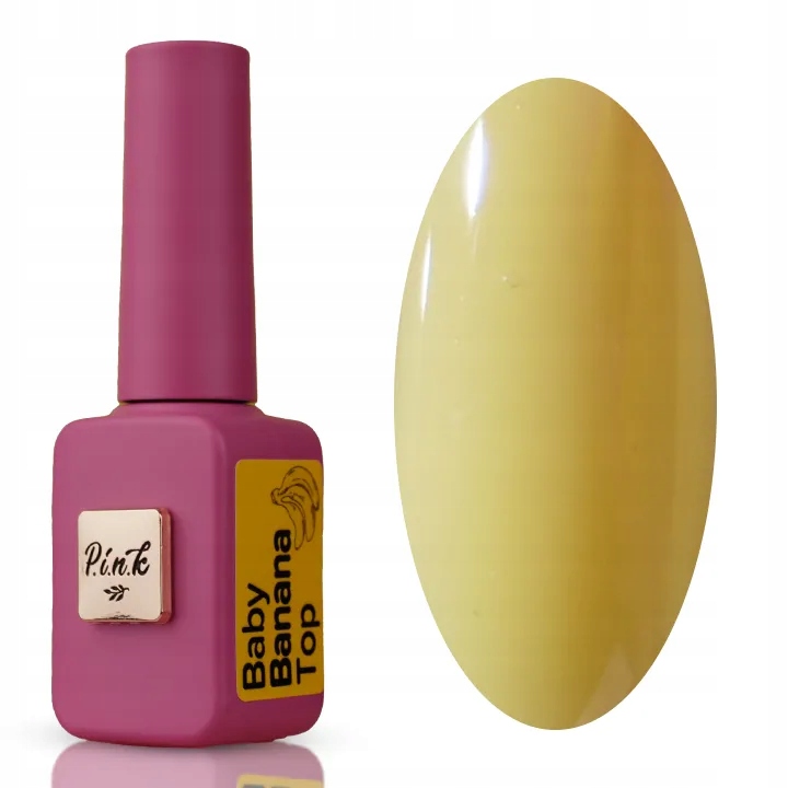 Pink Baby Banana Top – barevný top, odstín zralého banánu Žlutý (11 ml)
