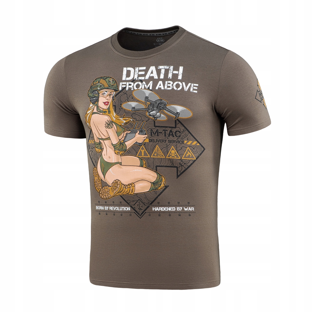 M-Tac Koszulka T-shirt Męska Bawełna Delivery Service Dark Olive Xs