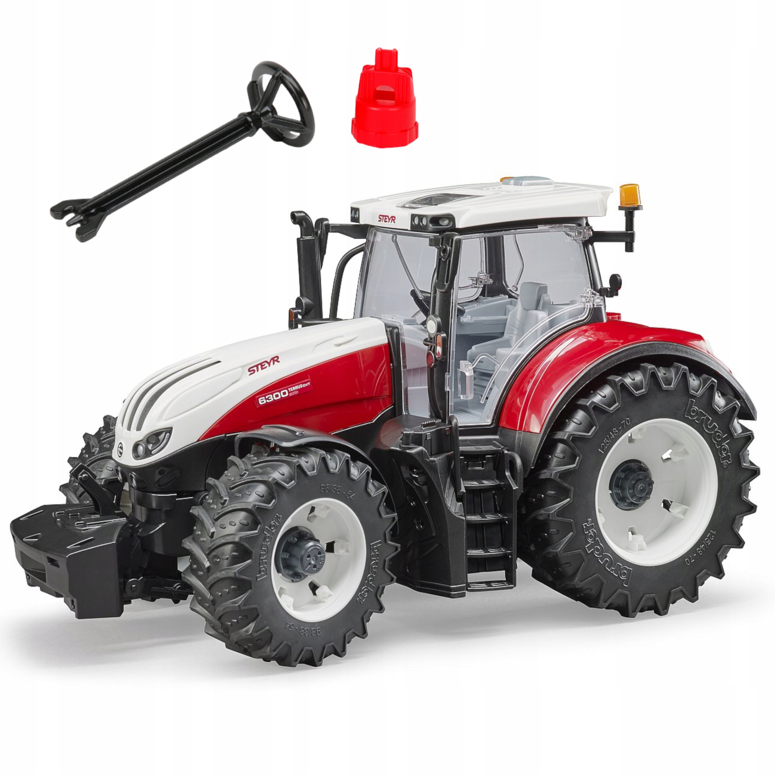 

Bruder 03180 Traktor Steyr 6300 Odkręcane Koła New