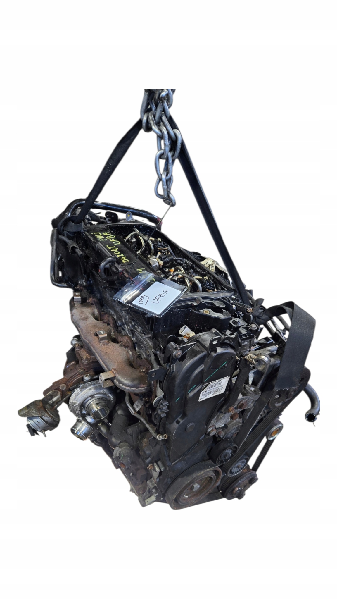 engine FORD MONDEO MK4 IV 2.0 TDCI 140KM 103kW UFBA komplet