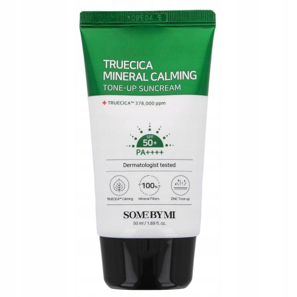 Some By Mi Truecica Mineral Calming krém SPF50+ pro akné 50 ml