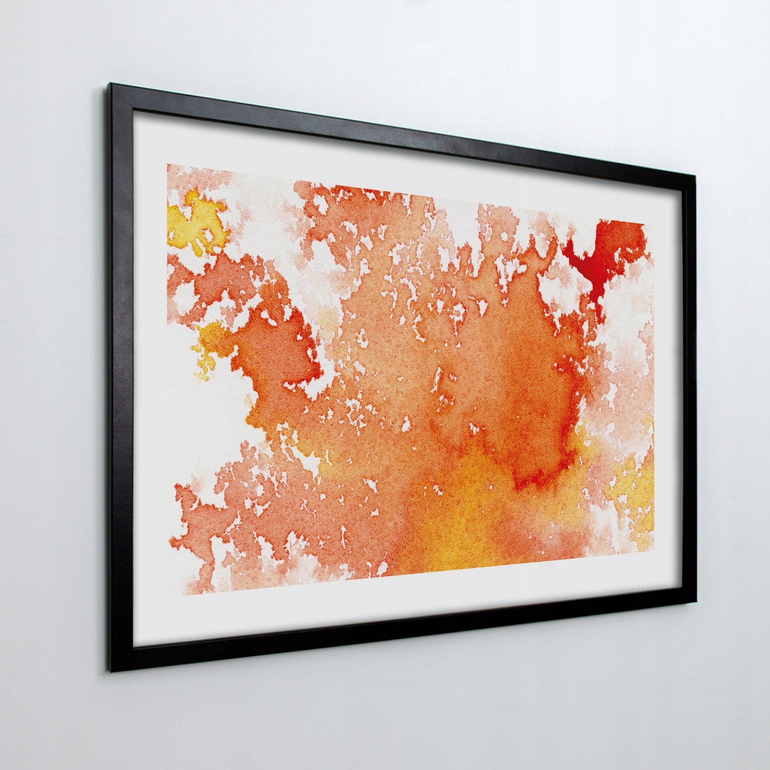 Nástěnný fotoobraz v rámu Akvarel pozadí 100x70 cm