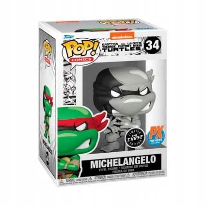 Funko Pop Teenage Mutant ninja Turtles 34 Michelangelo chase Limitovaná figurka