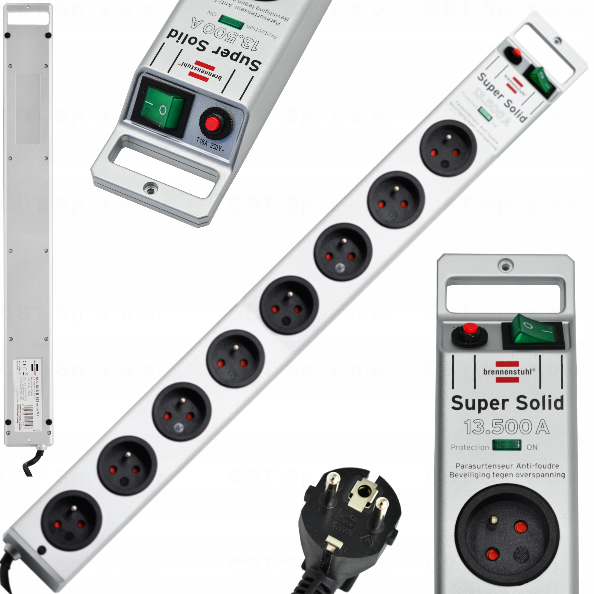 

Listwa Zasilająca Przepięciowa Z Bezpiecznikiem 8G