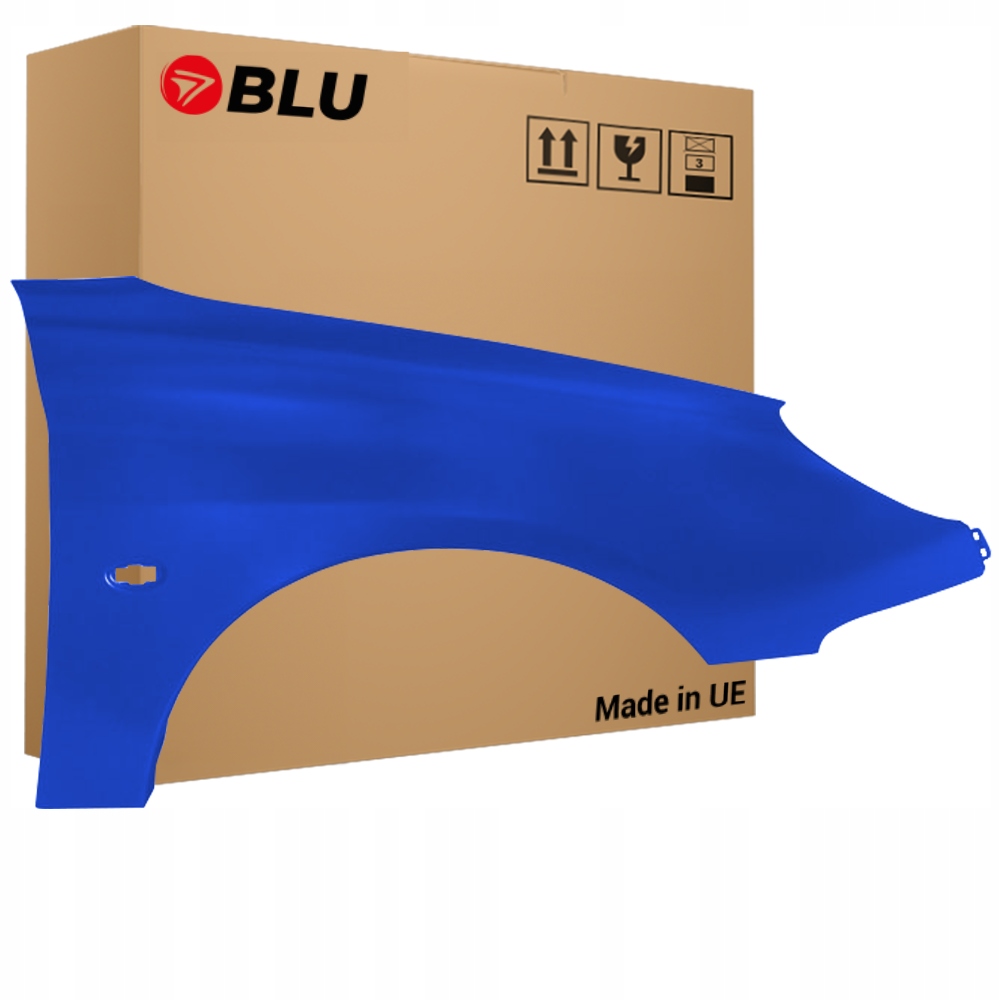 Blu Blatník Peugeot 206 CC Egj pravý modrý 98-09 přední