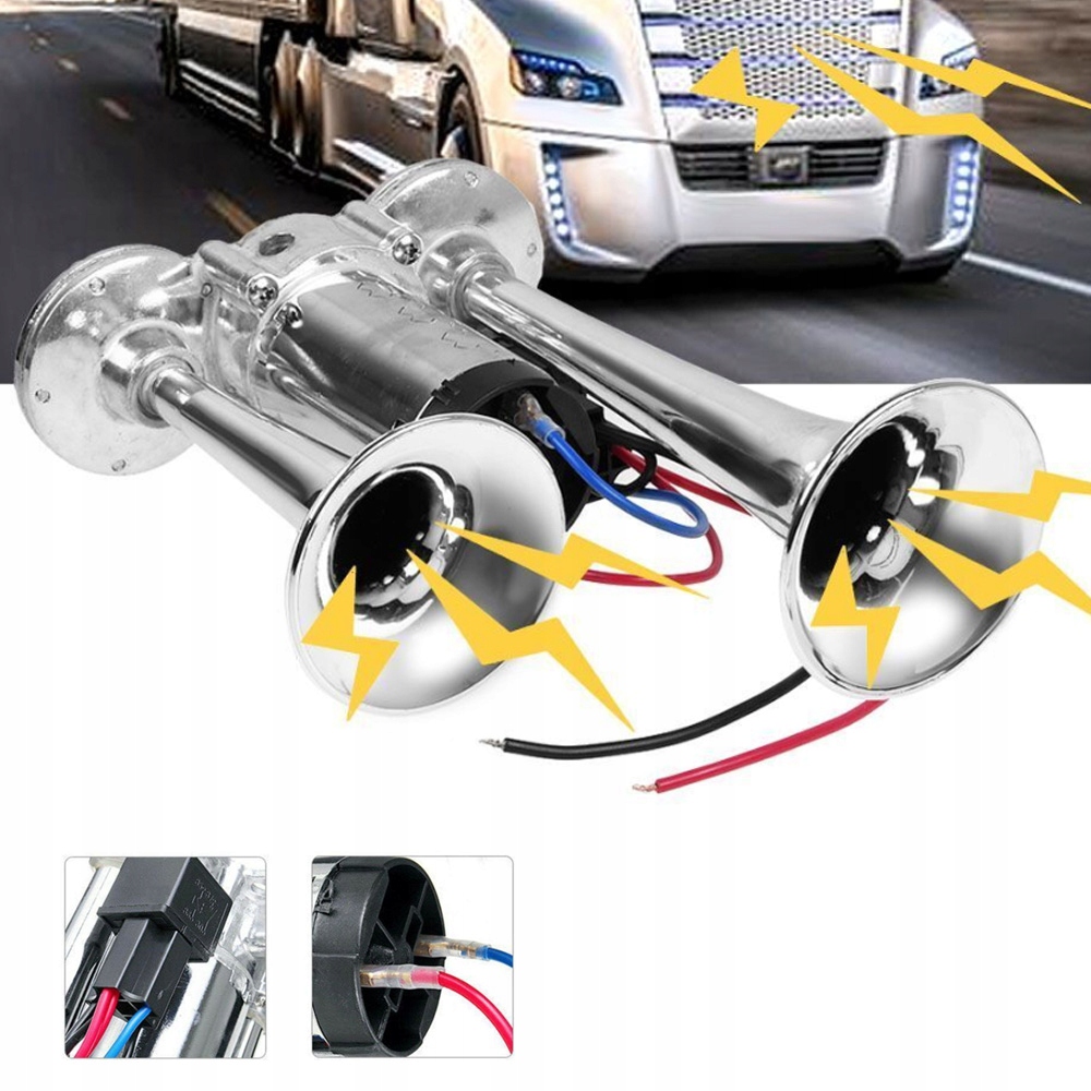 600 Db Hlasitý Klakson Trubka Kamion 12 V Vzduchový Klakson 12 V