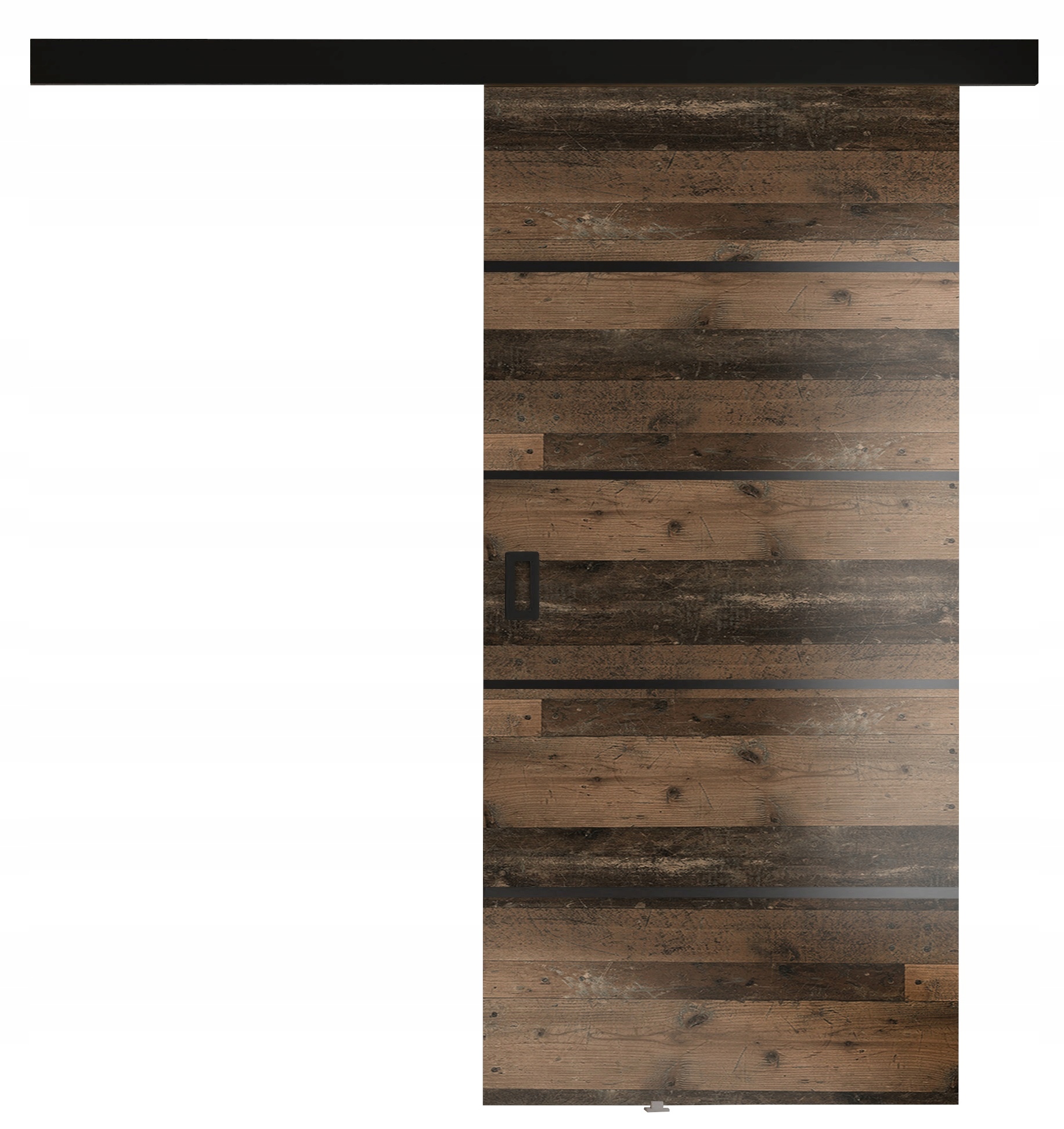 Posuvné nástěnné dveře Wermo Plus 70 s maskovacím krytem