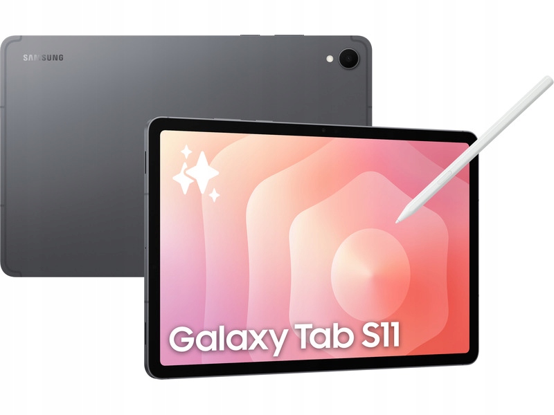 Tablet Samsung Galaxy Tab S11 11'' 12/256 Gb 5G Wi-Fi Szary Rysik S Pen