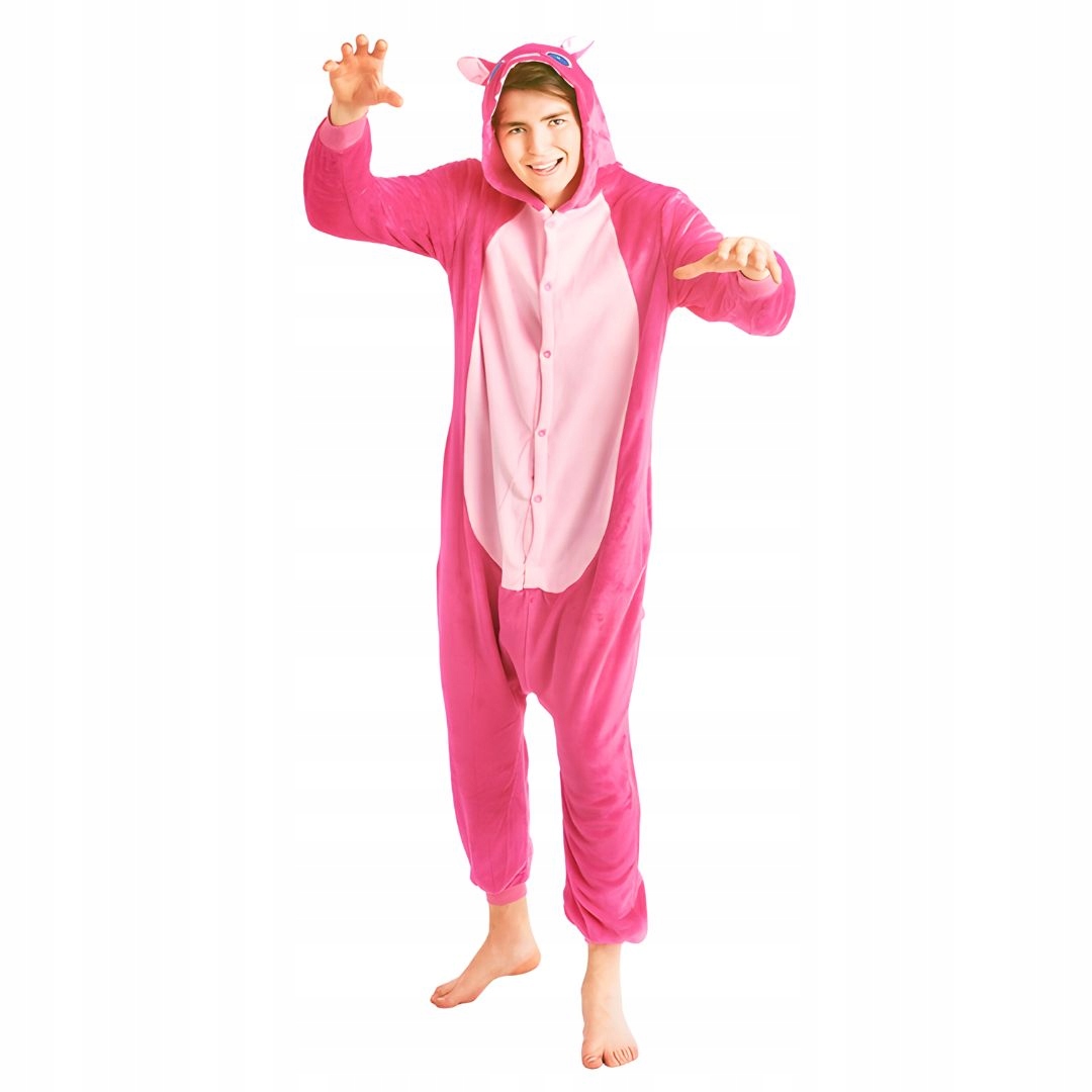 Piżama Onesie Kigurumi Kostium Przebranie Stitch M: 155-165cm Marka Inna marka