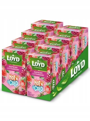 Loyd Hot’N Cold Malina a Jahoda Expresní Čaj ovocný čaj
