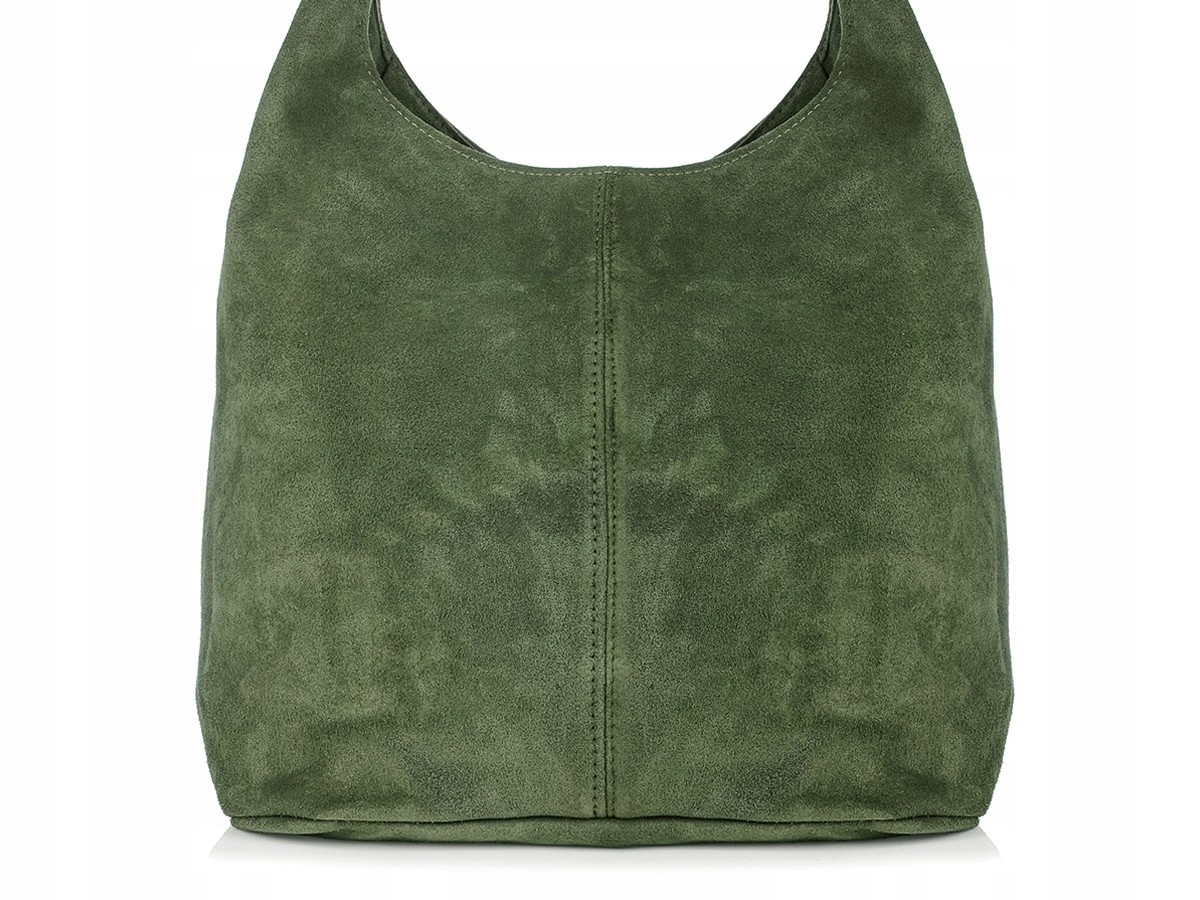 Dámská kožená kabelka velká shopperka klasická prostorná A4 do práce školy