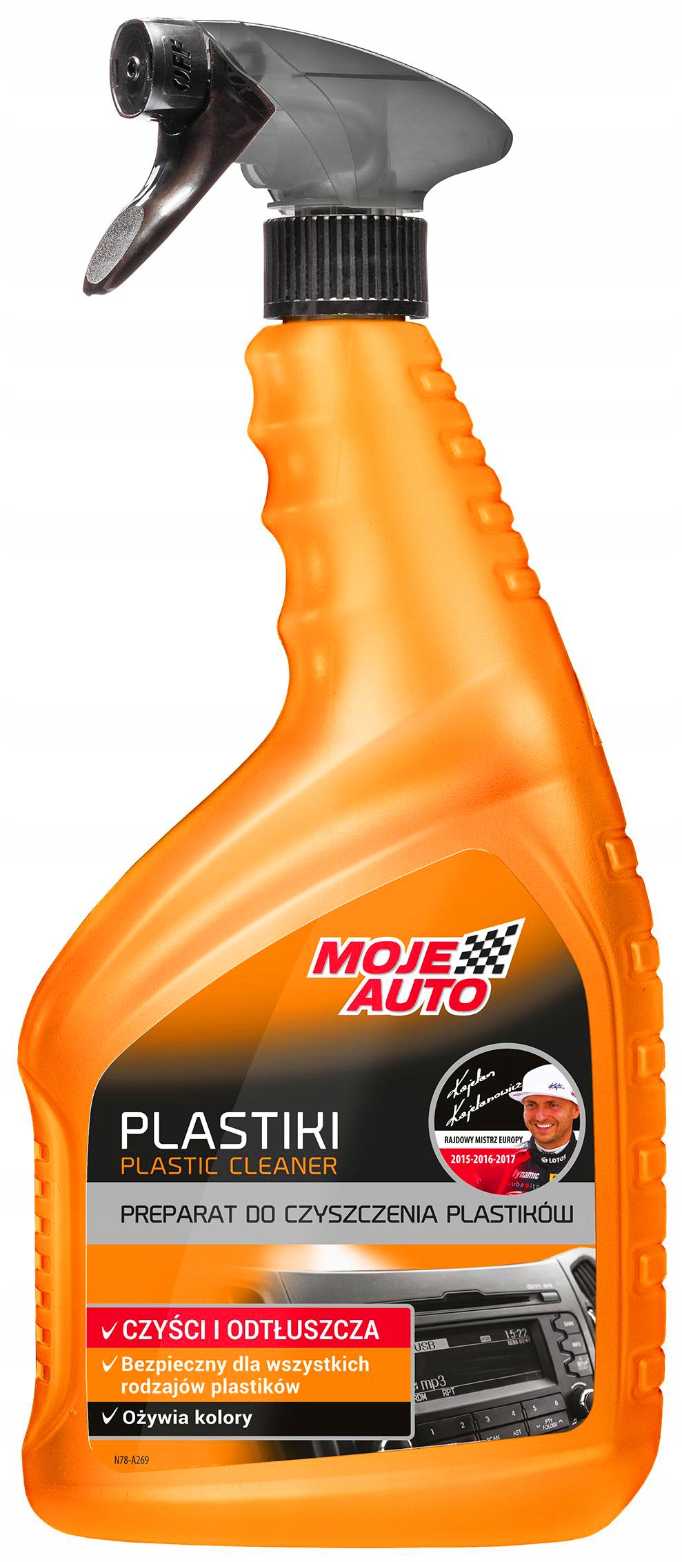 Moje Auto Preparat Do Czyszczenia Plastików 650ml