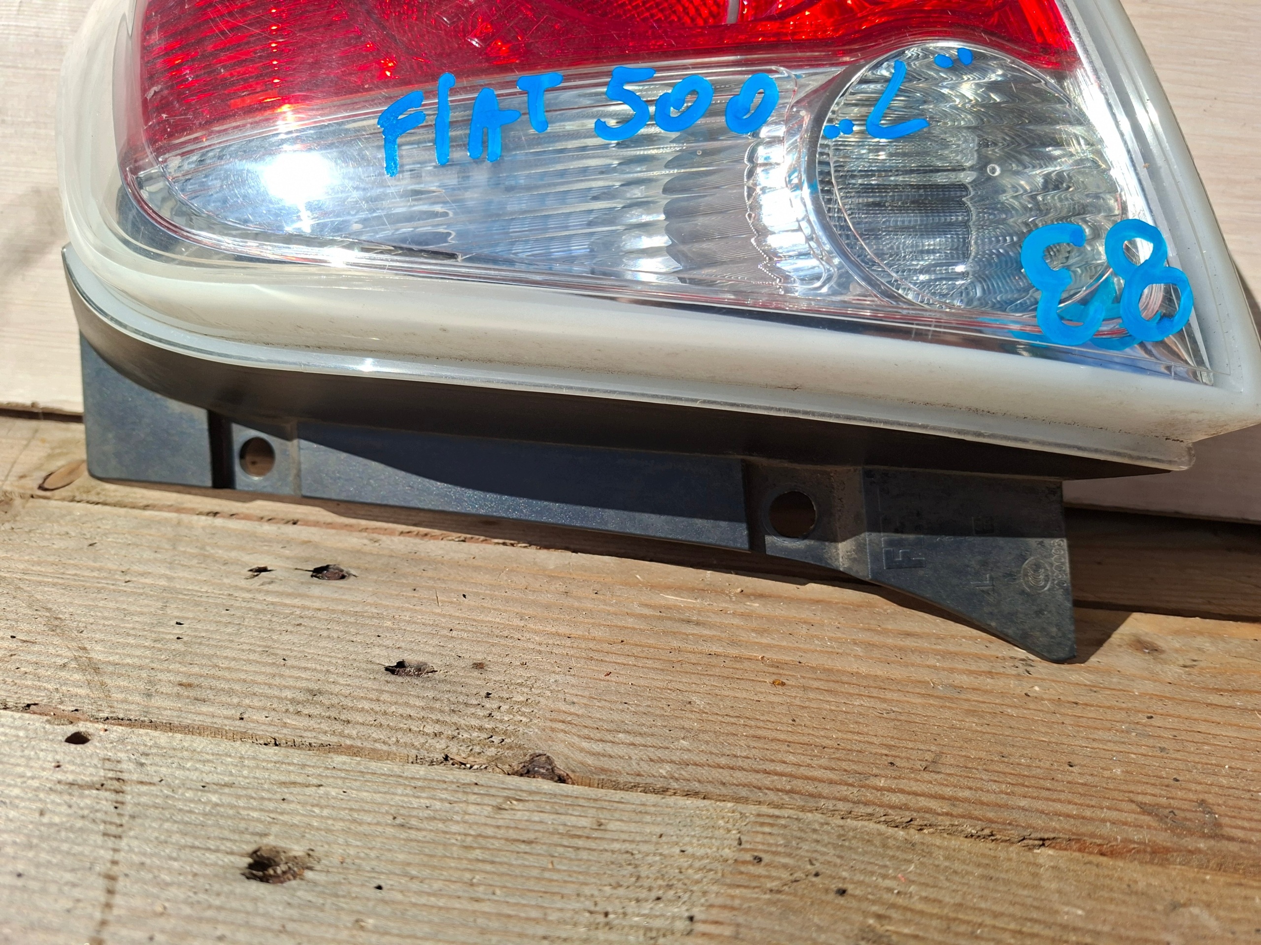light rear part rear fiat 500 left