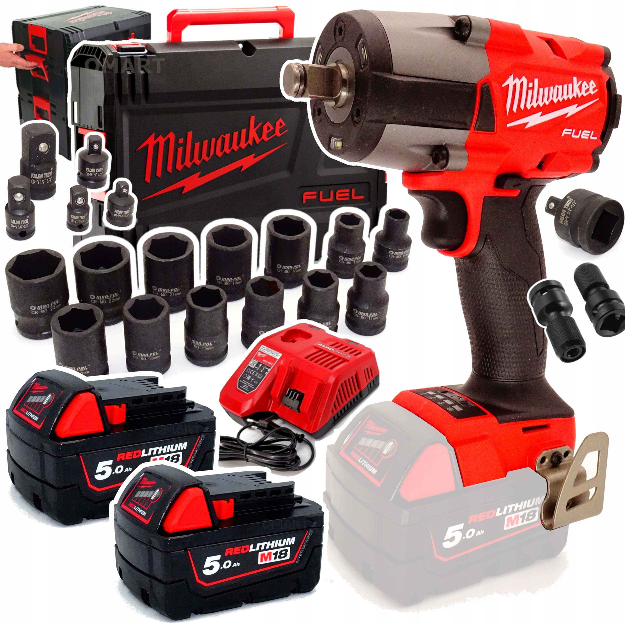 

Milwaukee M18 FMTIW2F12-502X Klucz udarowy 1/2 18v