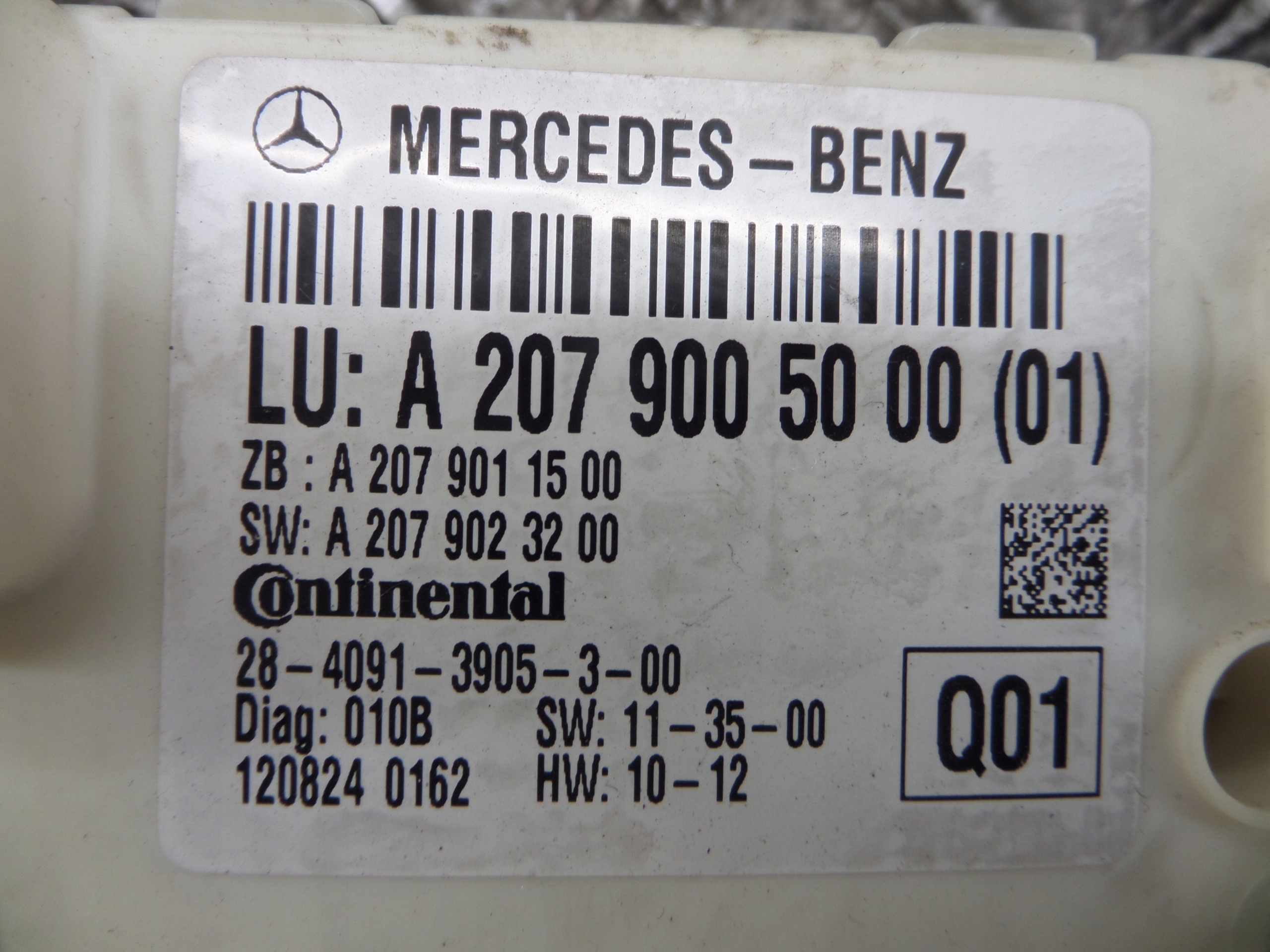 module of control dachem cabrio Mercedes W207 A2079005000