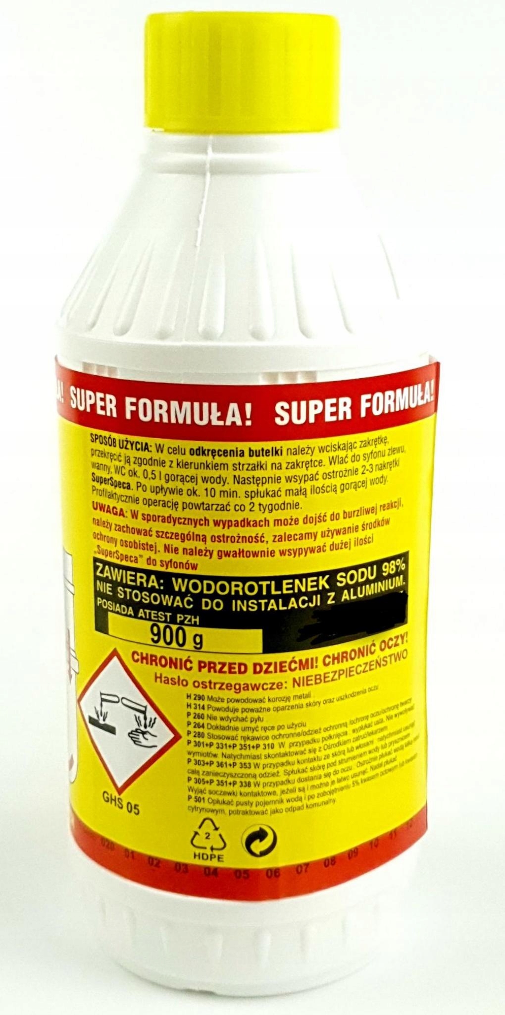 3X Spec Prostředek K Zprůchodnění Potrubí 900G