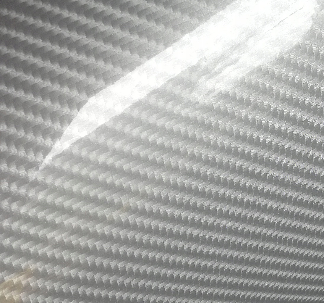 Карбон 5D серебряный шпон карбон 152X3M КАНАЛЬЕЦ