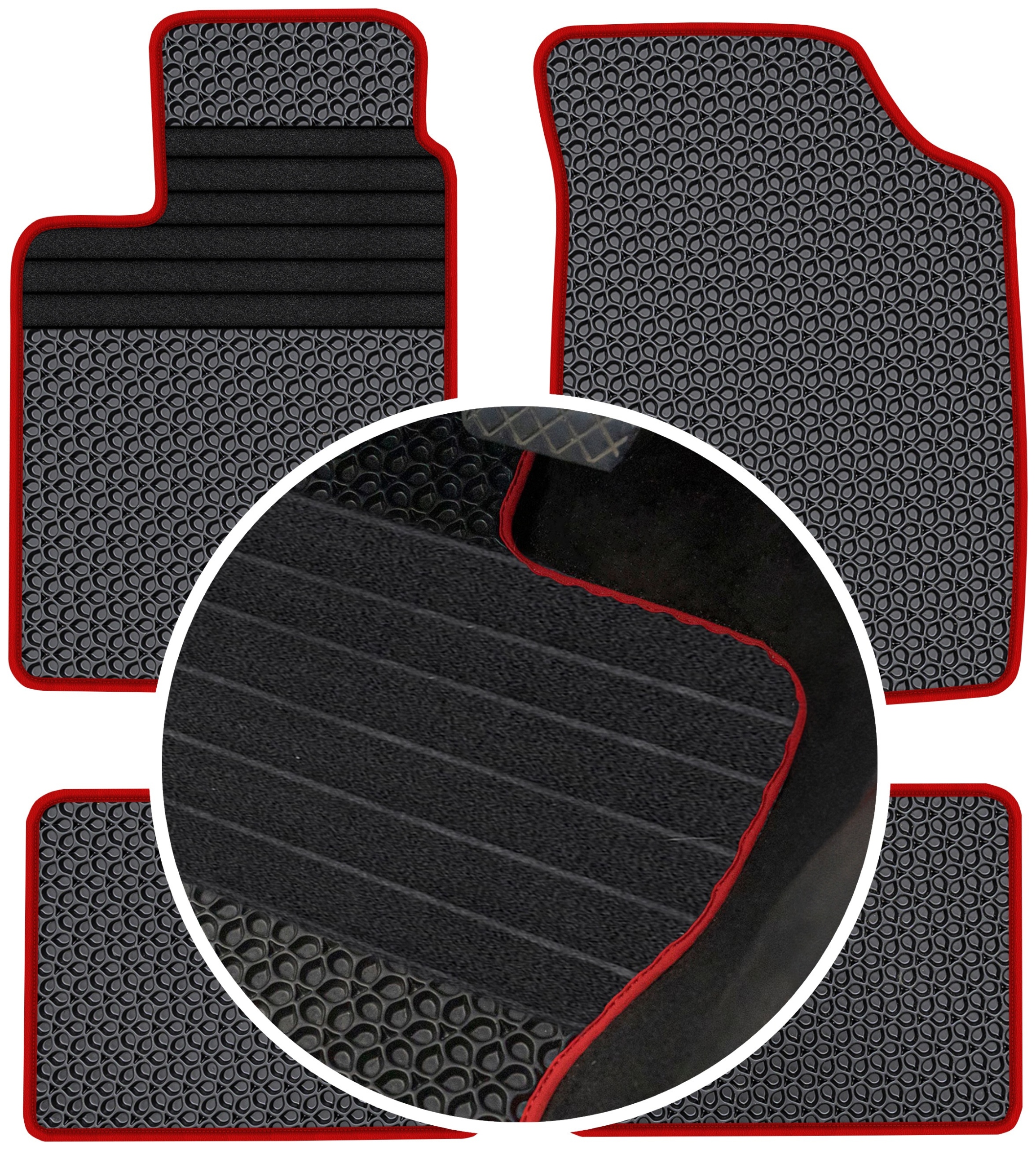 Renault Clio II Fl 2001-2005 Gumové rohože Eva Eternity Posilnenie XXL
