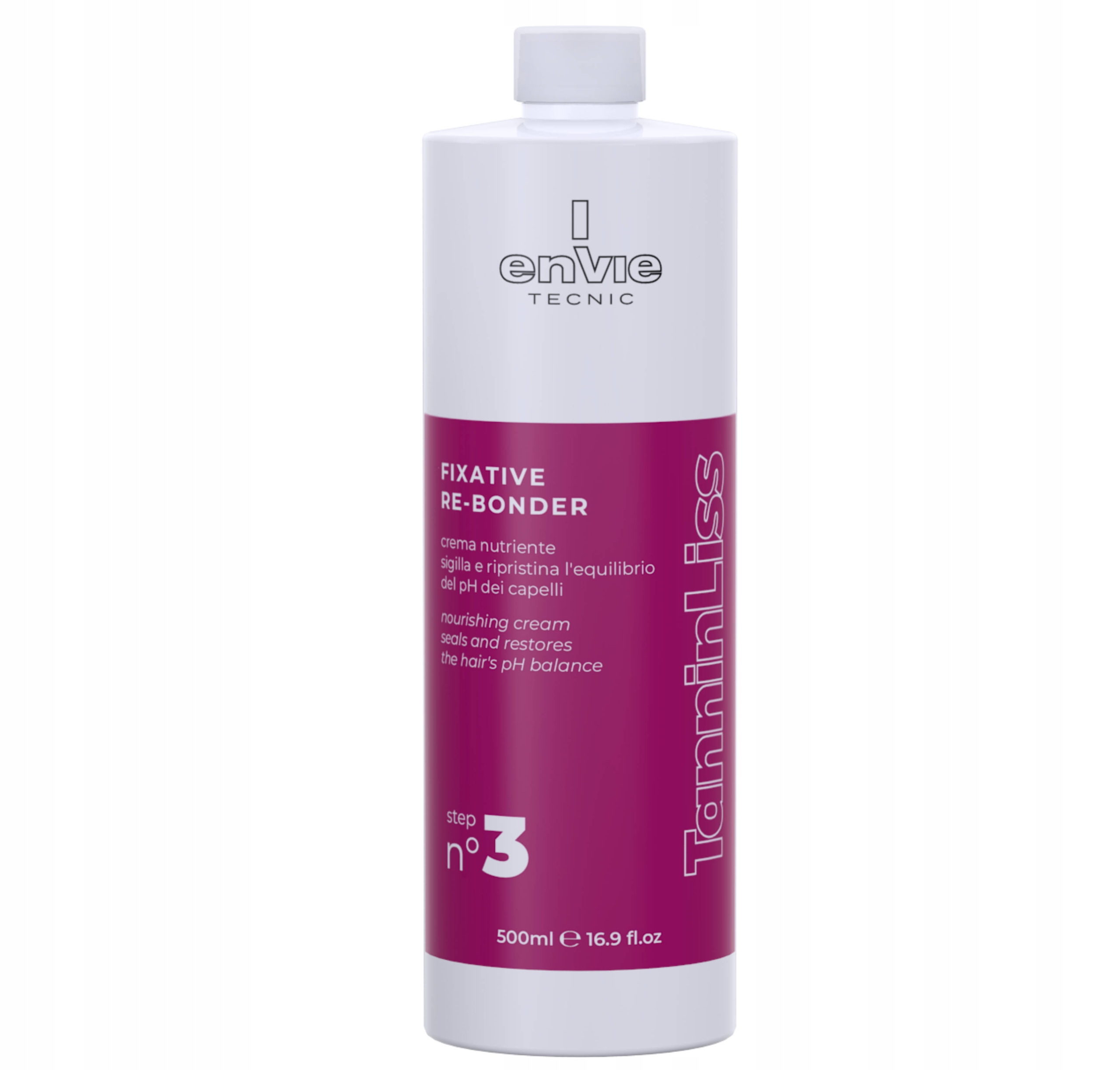 Krem Łagodzący Do Włosów Envie TanninLiss Fixative Re-Bonder Step 3