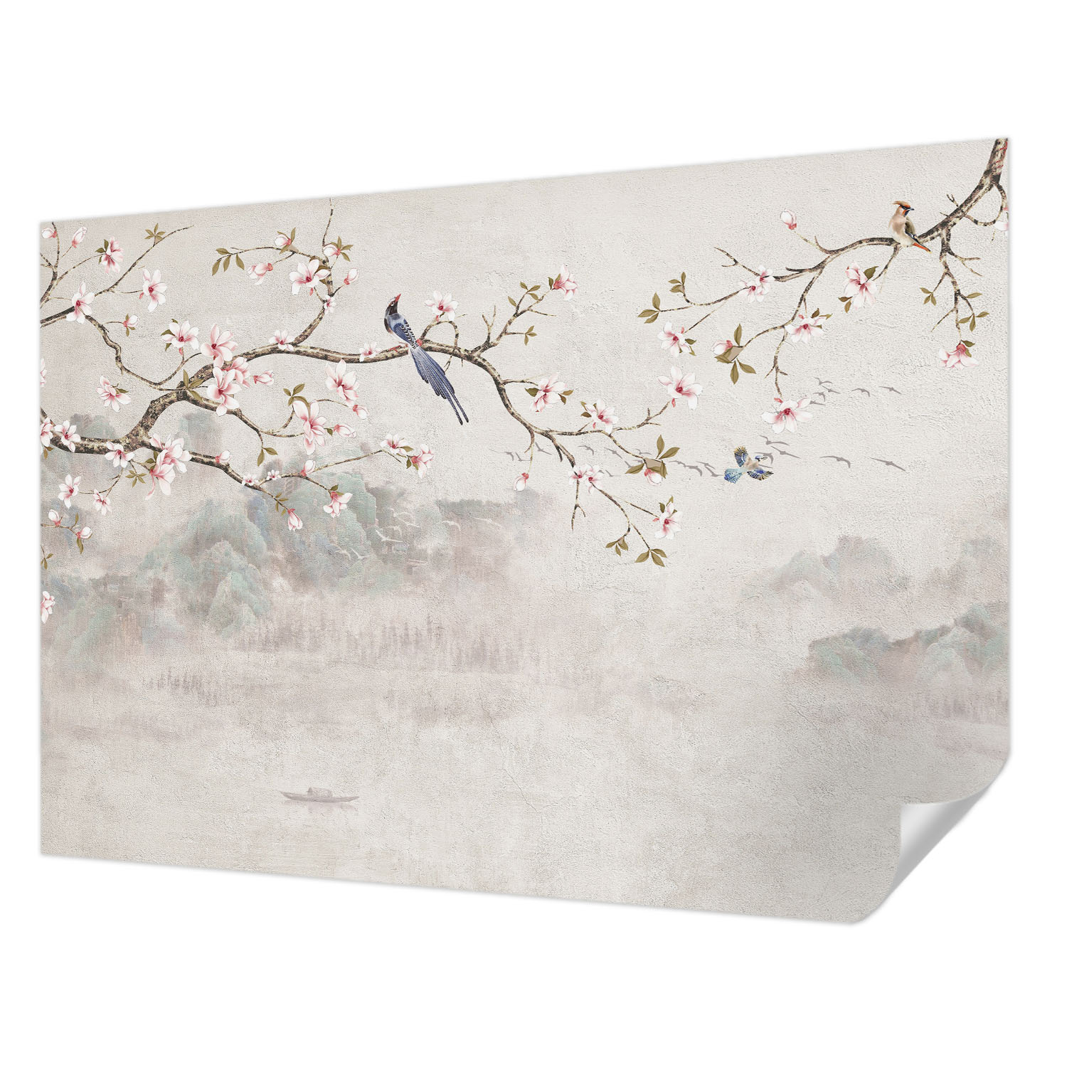 Samolepicí fototapeta Odolná vůči skvrnám Orientální krajina 208 x 146 cm