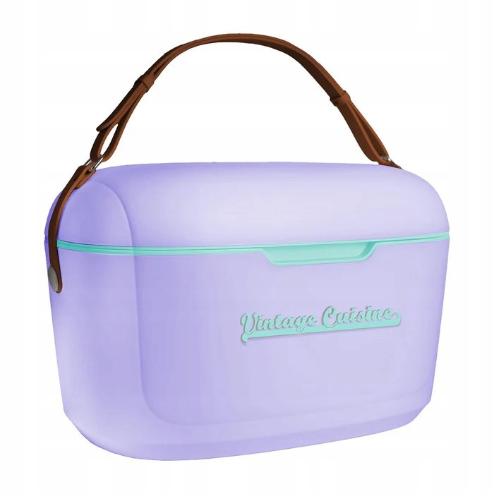Vintage Cuisine Cooler Lodówka Turystyczna Retro 18,8L 1,4kg Fioletowy