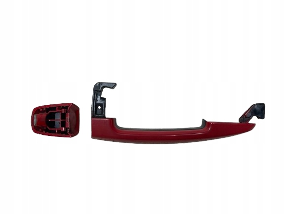 OPEL AGILA B handle exterior right front red BLAZE RED 4VA KL51