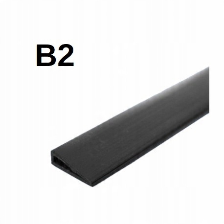 

Listwy V do plakatu B2 z haczykami, czarne 50 cm
