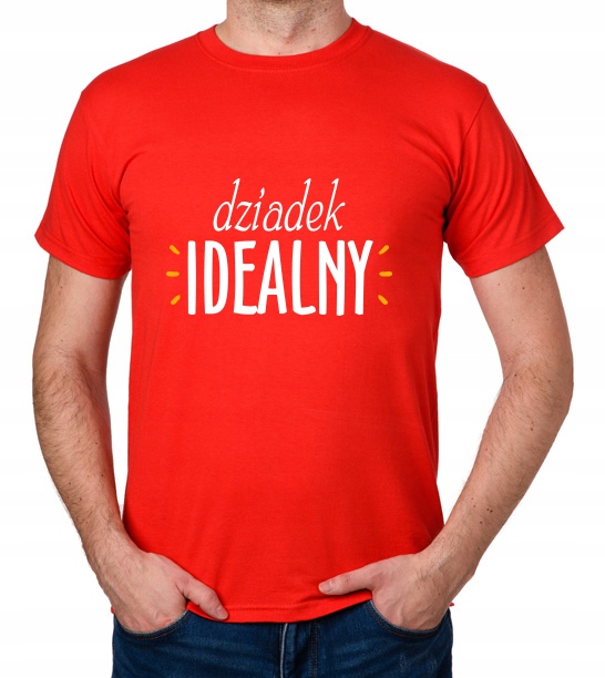

koszulka Na Dzień Dziadka Idealny Dziadek prezent