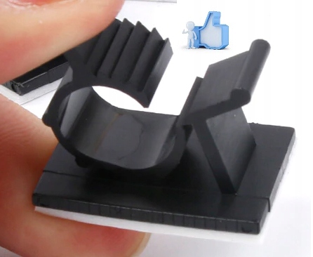 

Mocowanie Organizer kabli przewodów 25x19mm 10SZT