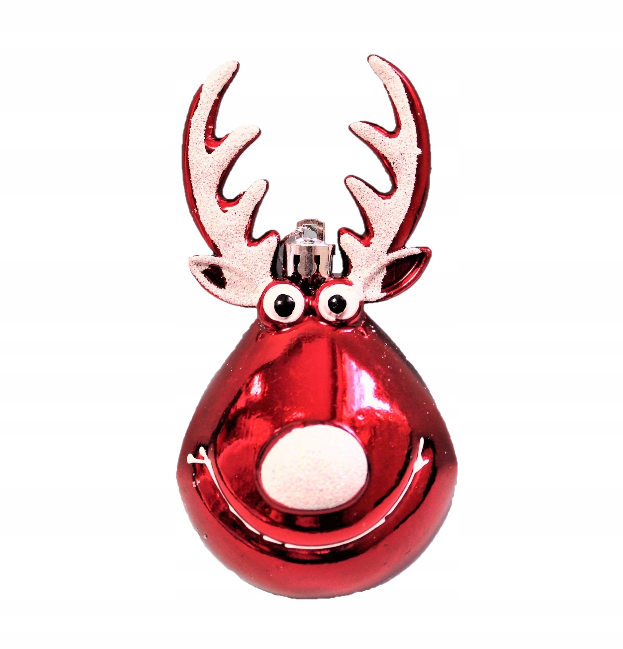 

Bombki renifer na choinkę plastik 2 sztuki