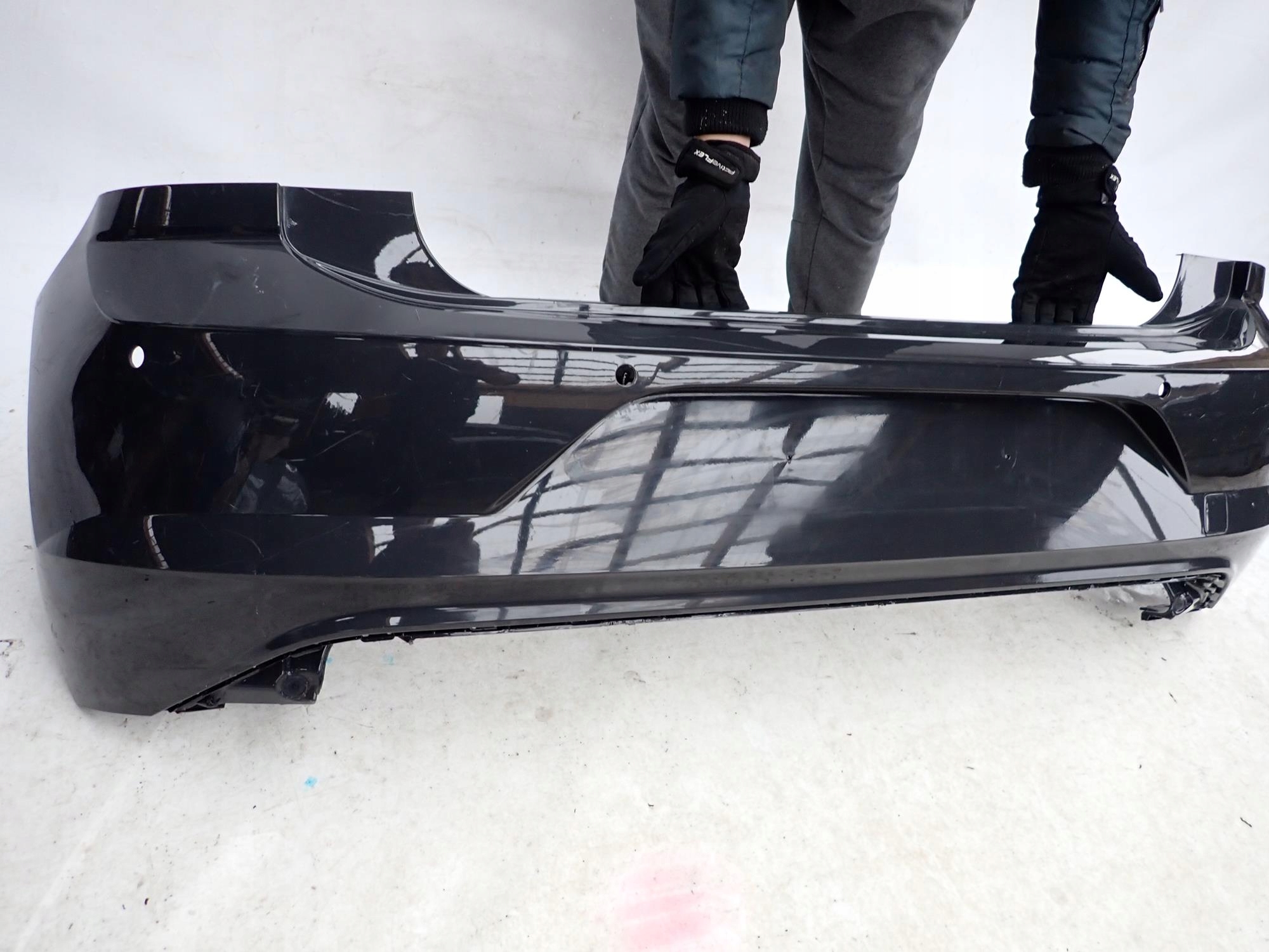 VW POLO VI 6 2G 17-21 bumper rear part rear 4XPDC