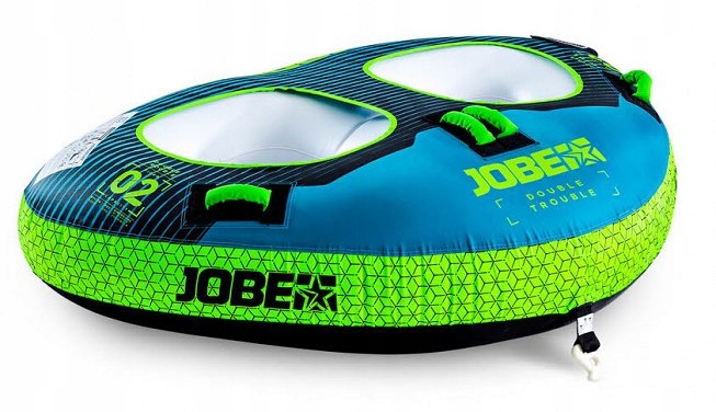 Hračka pro tažení za lodí, plovák, kolo Jobe Double Trouble pro 2 osoby