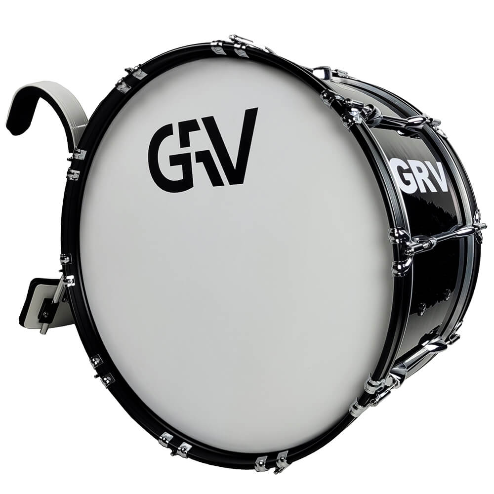 GRV Pro Marching Bass Drum 26x14" + Carrier