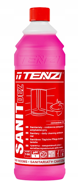 

Tenzi Sanit Dez 1L Płyn do mycia toalet i łazienki