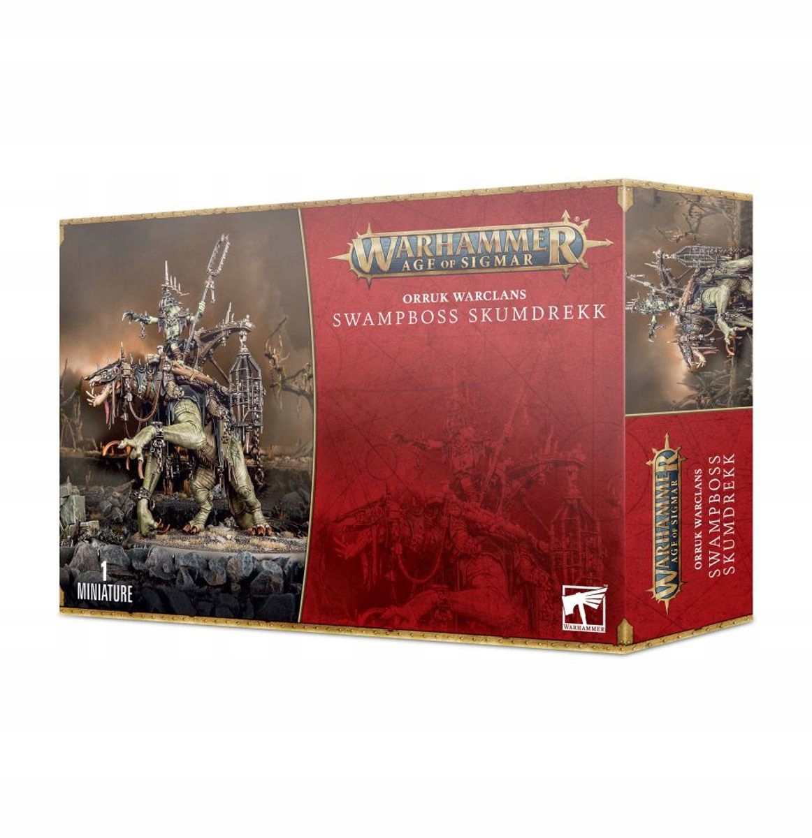 Warhammer Age Of Sigmar Orruk Warclans Swampboss Skumdrekk