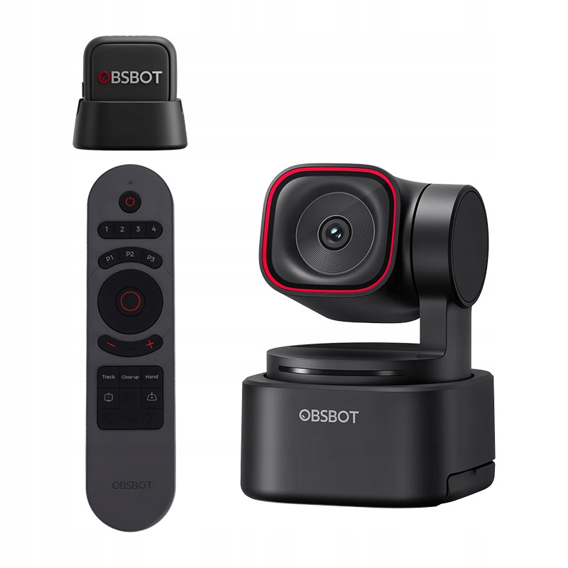 Webová kamera Obsbot Tiny 3 Lite s dálkovým ovládáním a mikrofonem