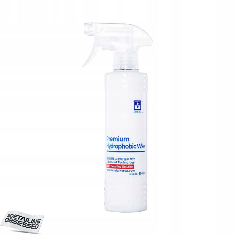 

Binder Hydrophobic Wax Ochrona lakieru szyb 500ml
