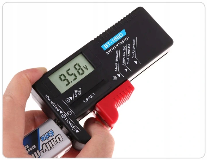 MIERNIK TESTER POJEMNOŚCI BATERII AKUMULATORÓW Zasilanie inne