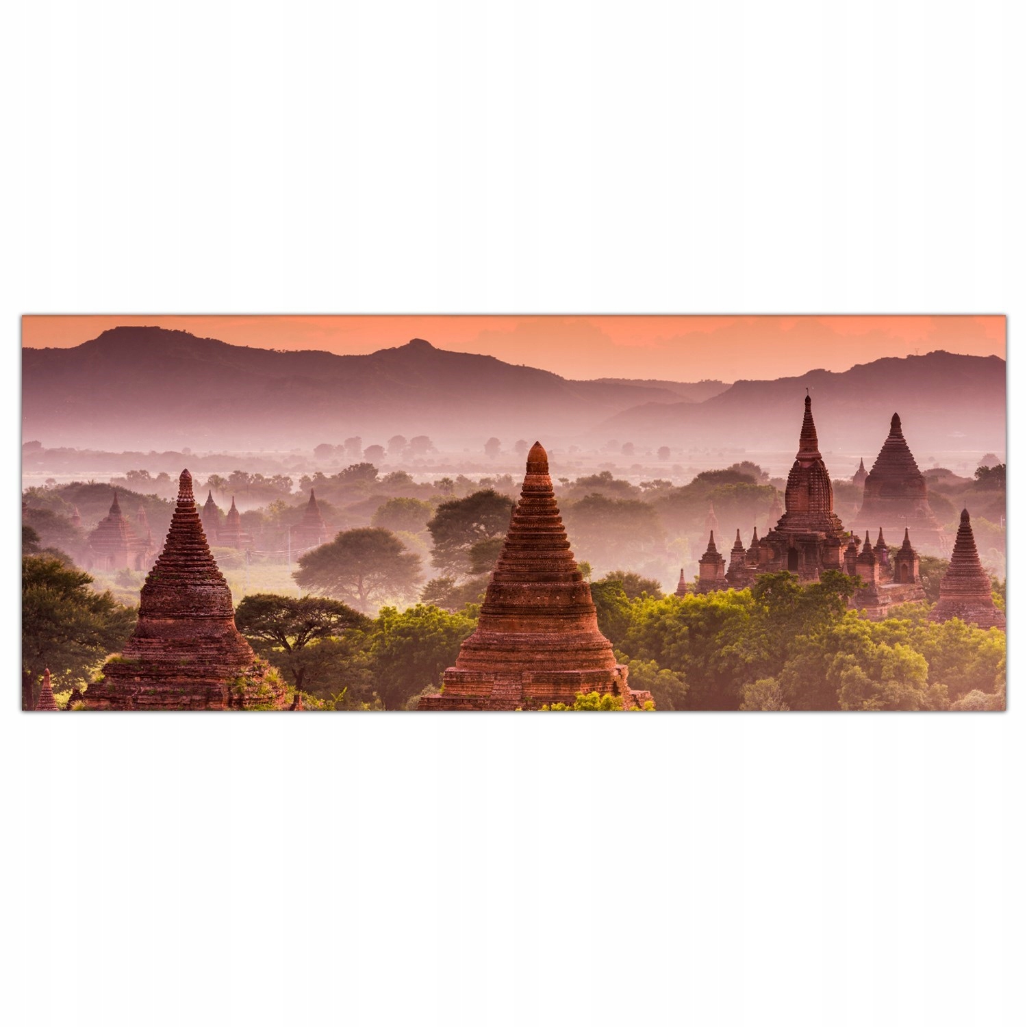 Chrám Burma 125x50 Laminovaný kuchynský panel
