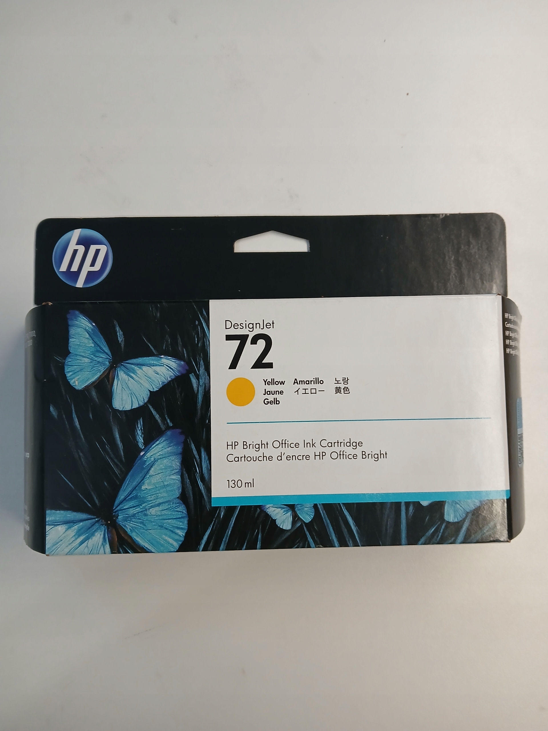 Tusz Hp 72 Yellow C9373A 130 ml Designjet Originál