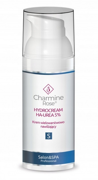 Charmine Rose Hydrocream Ha-urea 5% Krem Wielowarstwowo Nawilżający 50ML