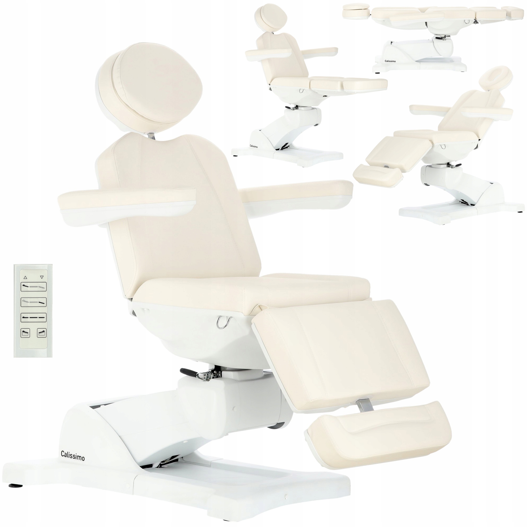 Elektrické kosmetické křeslo pro pedikérský salon, 4 pohony