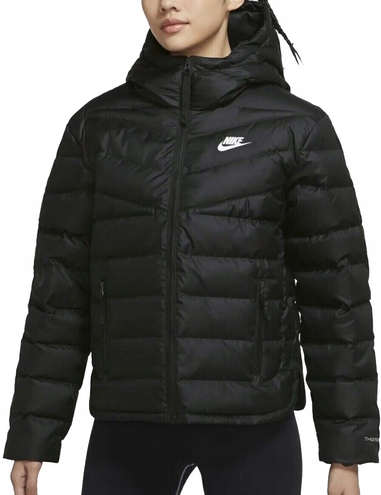Dámská péřová bunda Nike Repel ThermaFit Volná DR1584-010 S