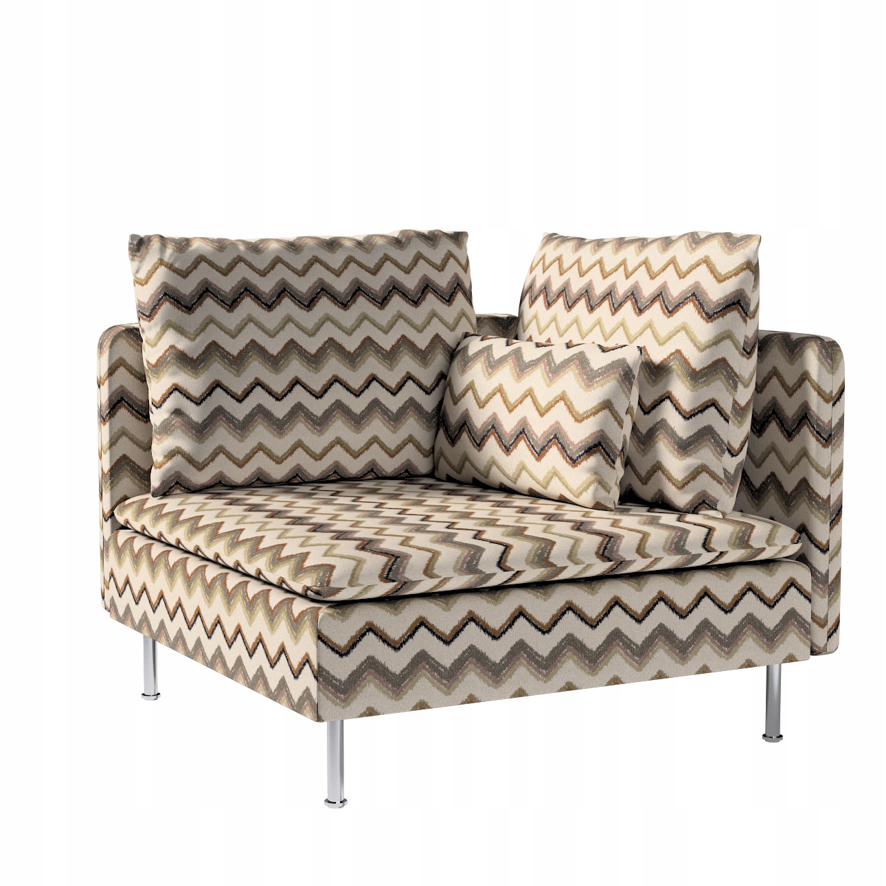 Obal na rohovou sekci Söderhamn Ikea zelený