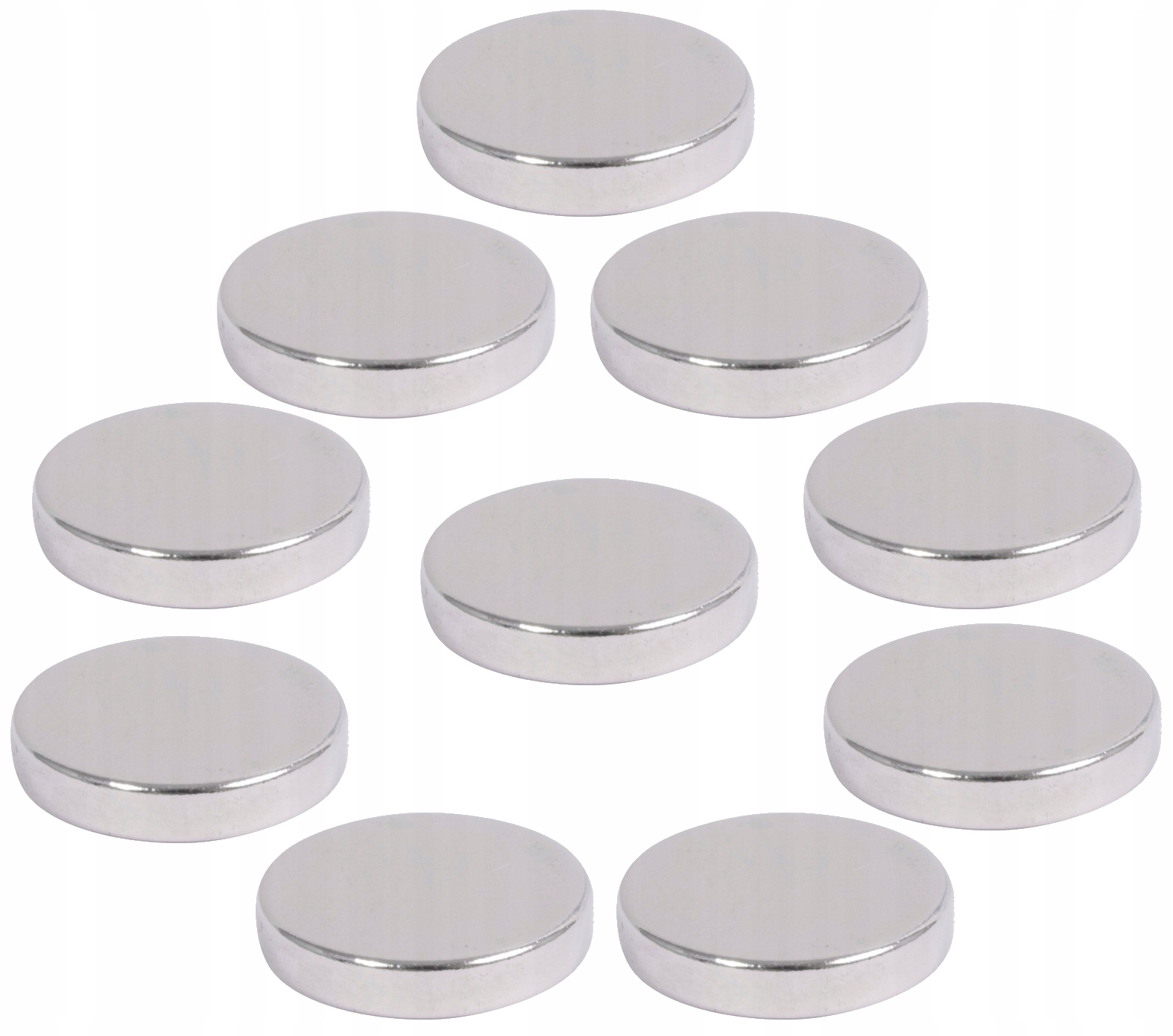 

Magnes Neodymowy Magnesy 10x2 mm 10 szt.